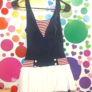 ⚓Vintage Sailor Bathing Suit